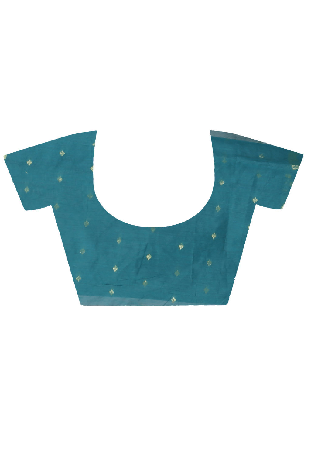 See Green Blended Cotton Turik Hand Loom Saree (1251)